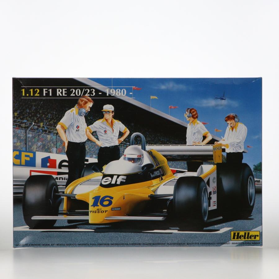 中古即納』{PTM} 1/12 F1 RE 20/23 -1980- プラモデル(80791) Heller