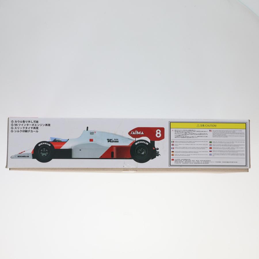 『中古即納』{PTM} BEEMAX No.3 1/20 マクラーレン MP4/2 '84 イギリスグランプリ仕様 プラモデル(081891) アオシマ(20150702)_1