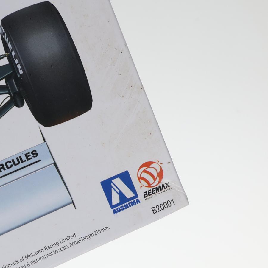 『中古即納』{PTM} BEEMAX No.3 1/20 マクラーレン MP4/2 '84 イギリスグランプリ仕様 プラモデル(081891) アオシマ(20150702)_3