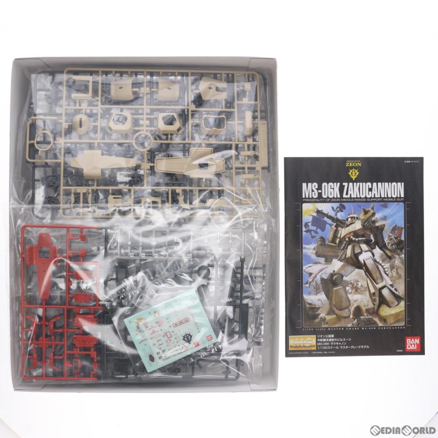 中古即納』{PTM} MG 1/100 MS-06K ザク・キャノン 機動戦士ガンダム