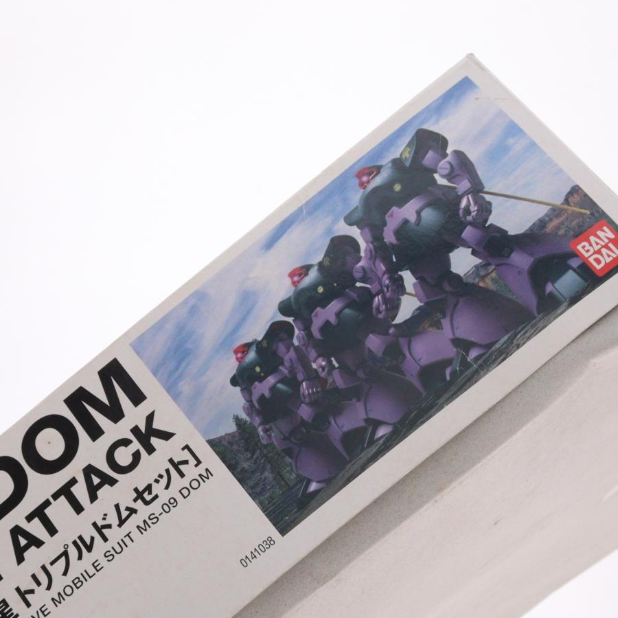中古即納』{PTM} HGUC 1/144 MS-09 ドム 黒い三連星 トリプルドム