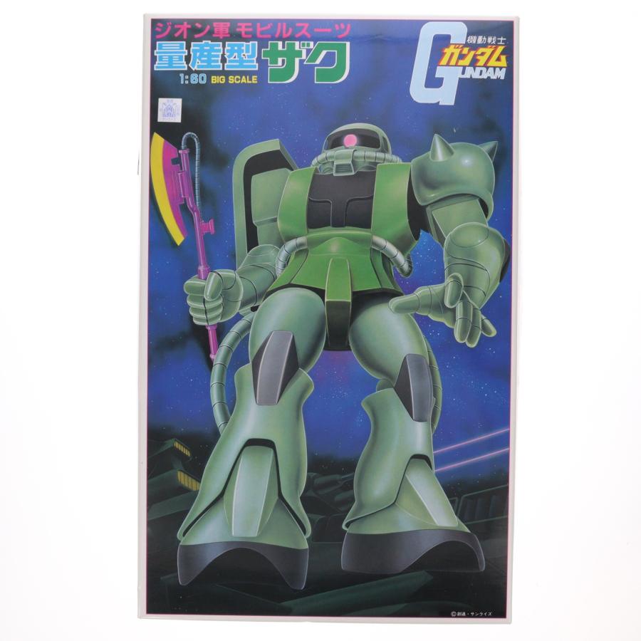 中古即納』{PTM} 1/60 MS-06 量産型ザク 機動戦士ガンダム プラモデル