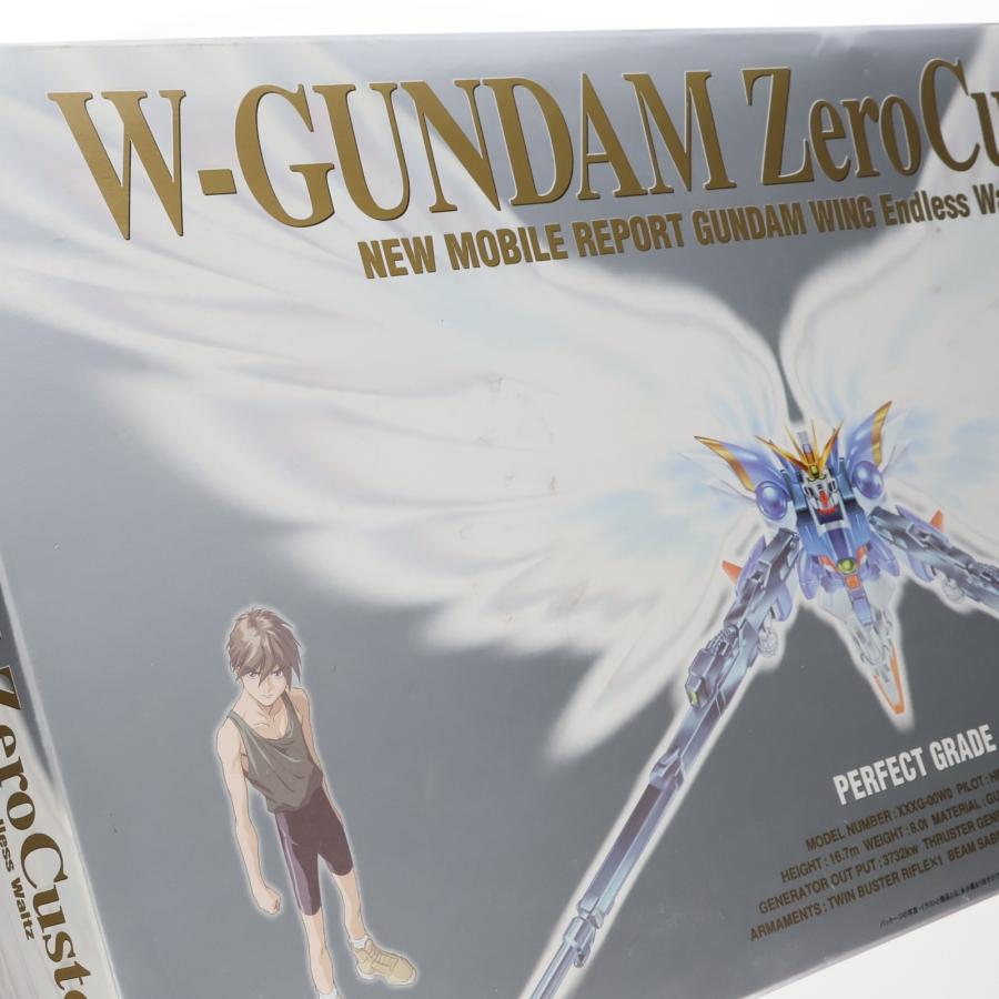 『中古即納』{PTM} PG 1/60 XXXG-00W0 ウイングガンダムゼロカスタム 新工作戦記火器防波堤W Endless Waltz(エンドレスワルツ) プラモデル バンダイ(20100825)