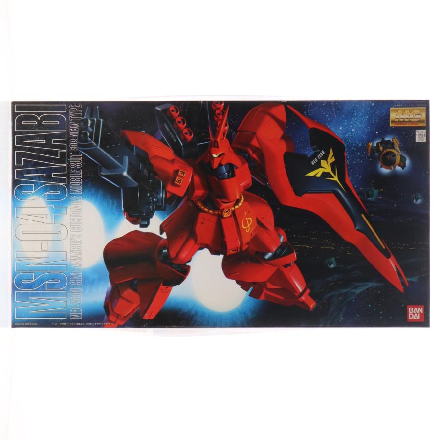 中古即納』{PTM} MG 1/100 MSN-04 サザビー 機動戦士ガンダム 逆襲の