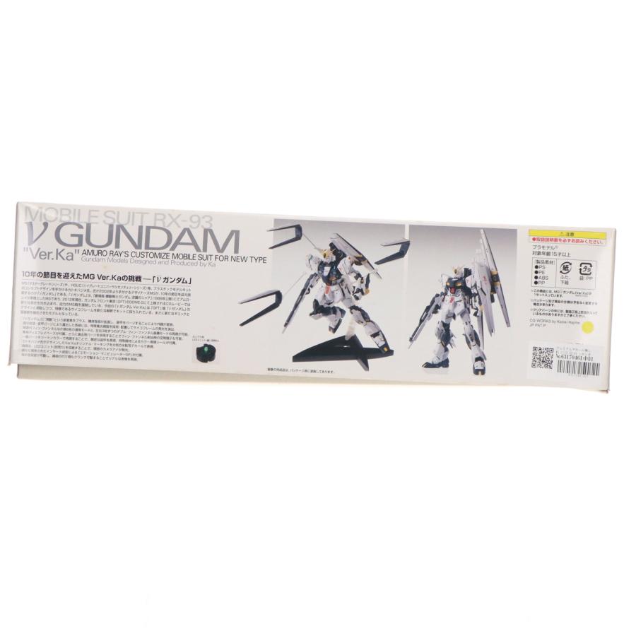 MG 1/100 νガンダム Ver.ka デカール無し 台座無し　最終値下げ 中古即納』{PTM} プレミアムデカール無し MG 1/100 RX-93 νガンダム
