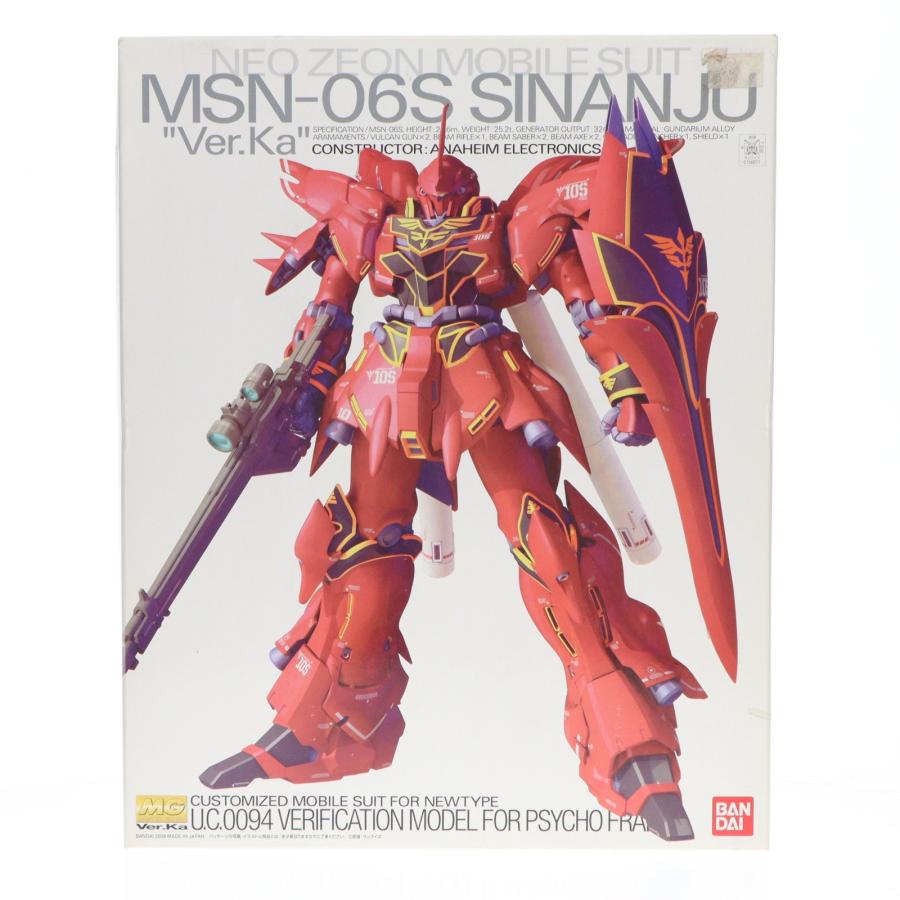 中古即納』{PTM} MG 1/100 MSN-06S シナンジュ Ver.ka. 機動戦士