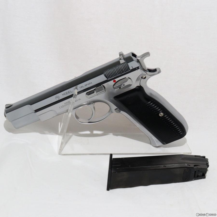 『中古即納』{MIL}マルシン工業 ガスブローバック CZ75 カートリッジ排莢タイプ シルバー ABS (18歳以上専用)(20180630)｜mediaworld-plus｜02