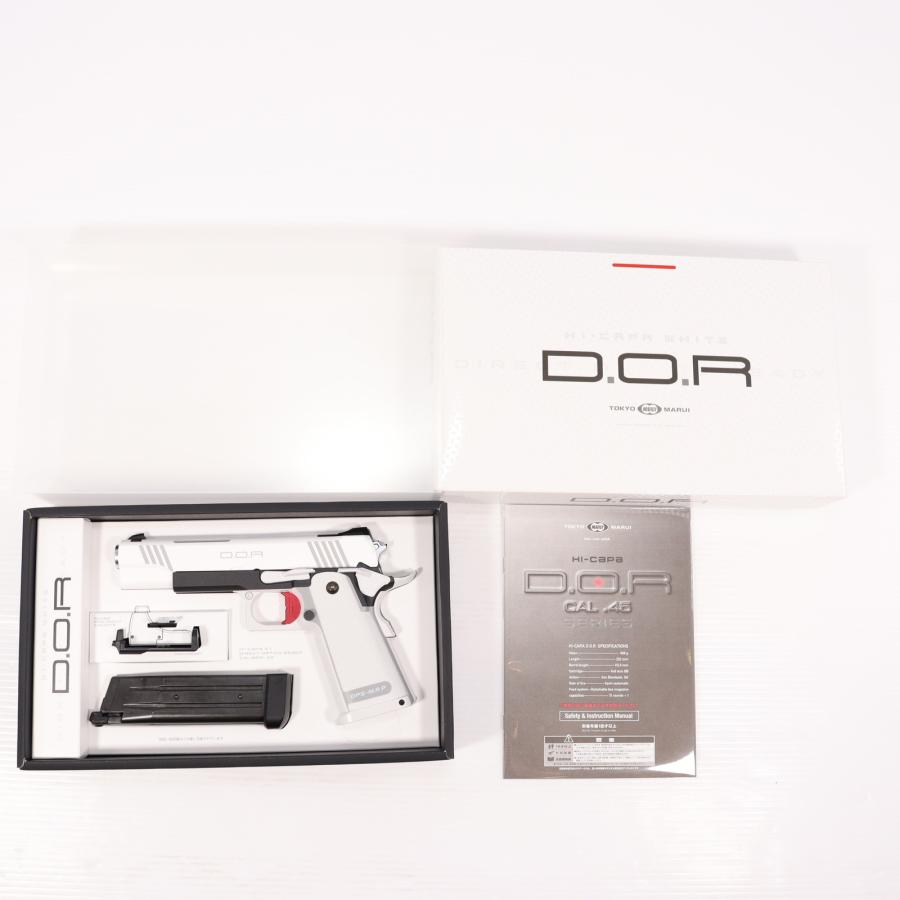 中古　マルイ　ハイキャパホワイトD.O.R ガスブローバック TOKYO MARUI 『中古即納』{MIL} 東京マルイ ガスブローバック