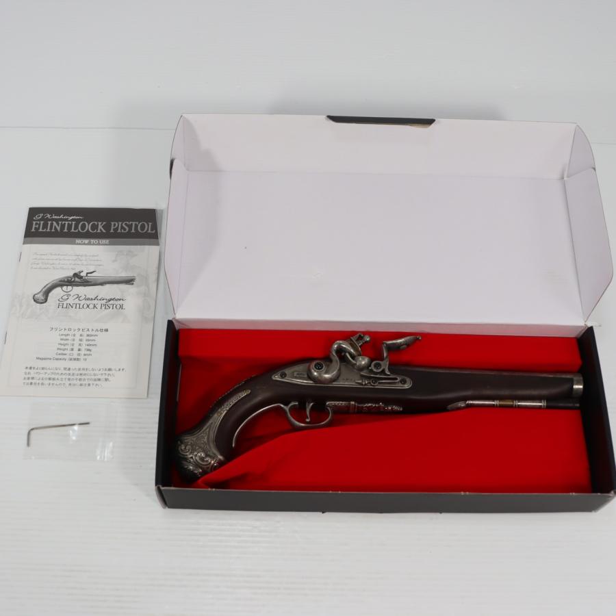 中古即納』{MIL} KTW エアーハンドガン フリントロック・ピストル (18
