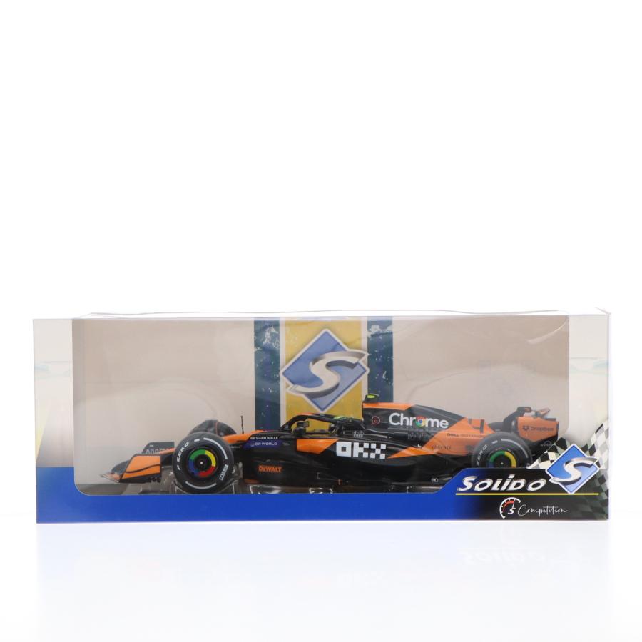 ミニカー マクラーレンf1 2024 ノリス 中古即納 MDL 1 18 マクラーレン