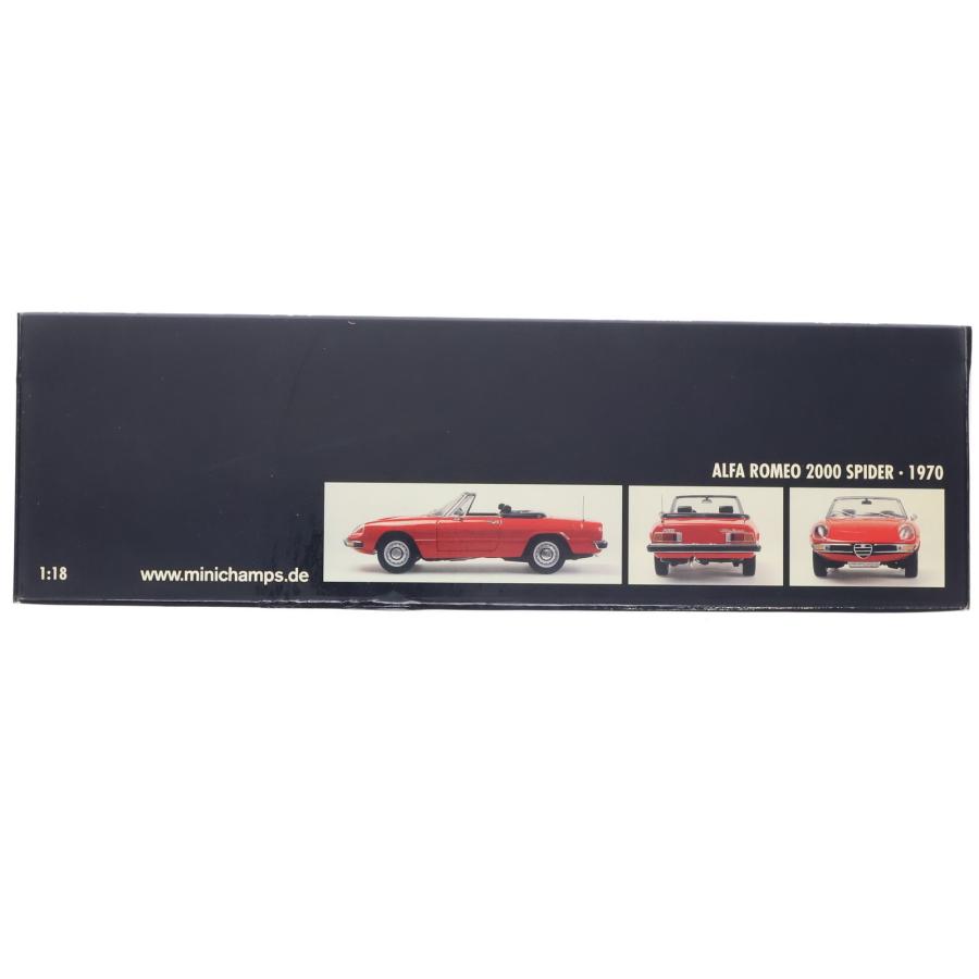 中古即納』{MDL} 1/18 アルファロメオ 2000 スパイダー 1970(レッド