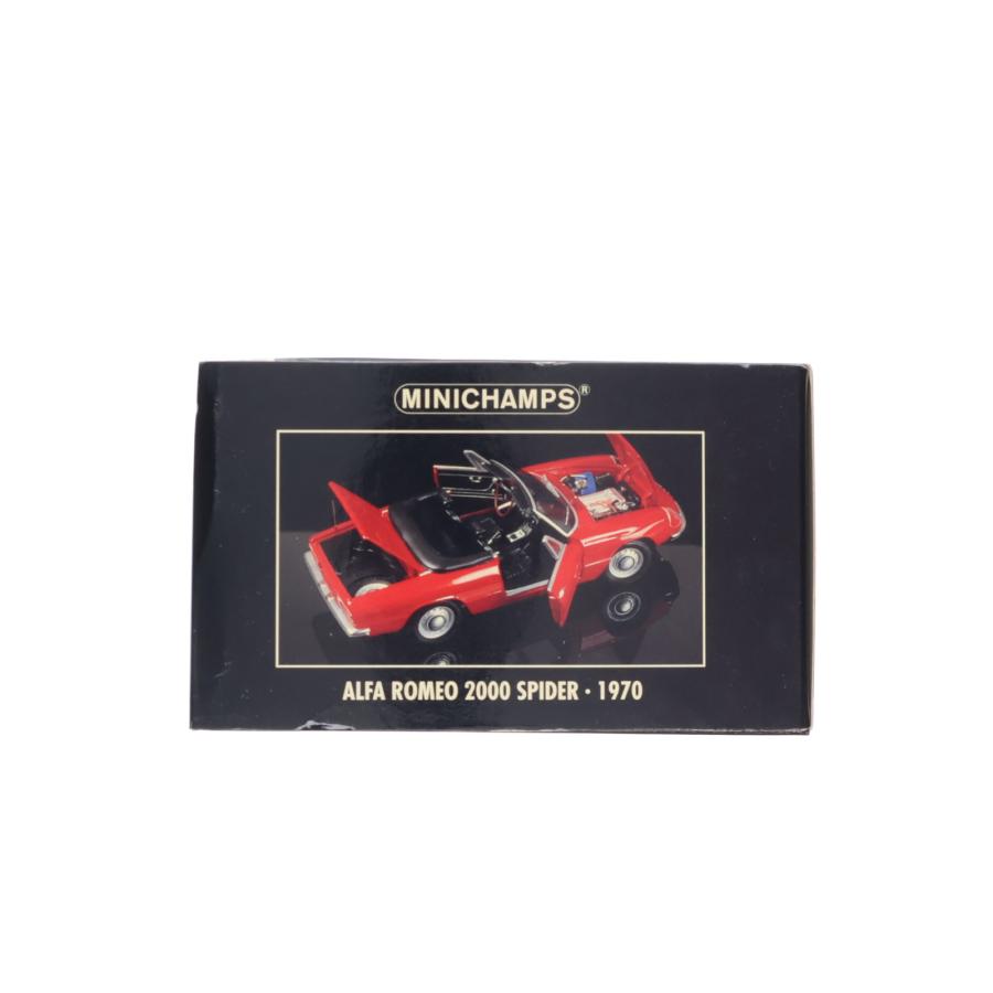 中古即納』{MDL} 1/18 アルファロメオ 2000 スパイダー 1970(レッド