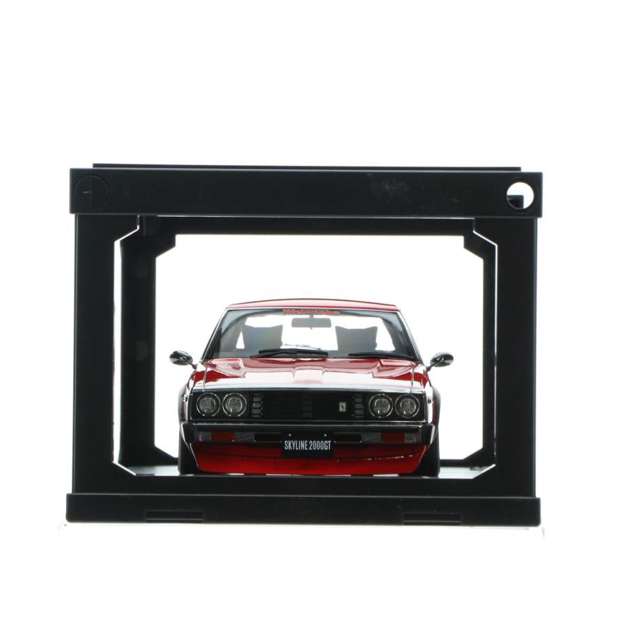 『中古即納』{MDL} 1/18 Nissan Skyline 2000 GT-ES C210(レッド) 完成品 ミニカー(IG3467) ignition model(イグニッションモデル)(20240420)