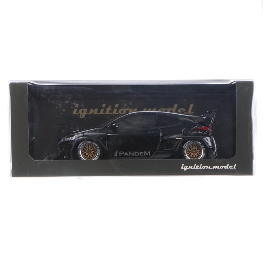 中古即納』{MDL} 1/18 PANDEM GR YARIS(ヤリス) 4BA(ブラック) 完成品