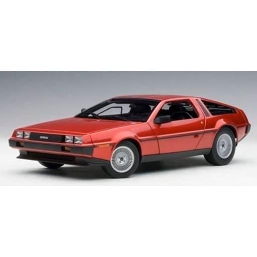 中古即納』{MDL} 1/18 デロリアン DMC-12 (メタリック・レッド) 完成品