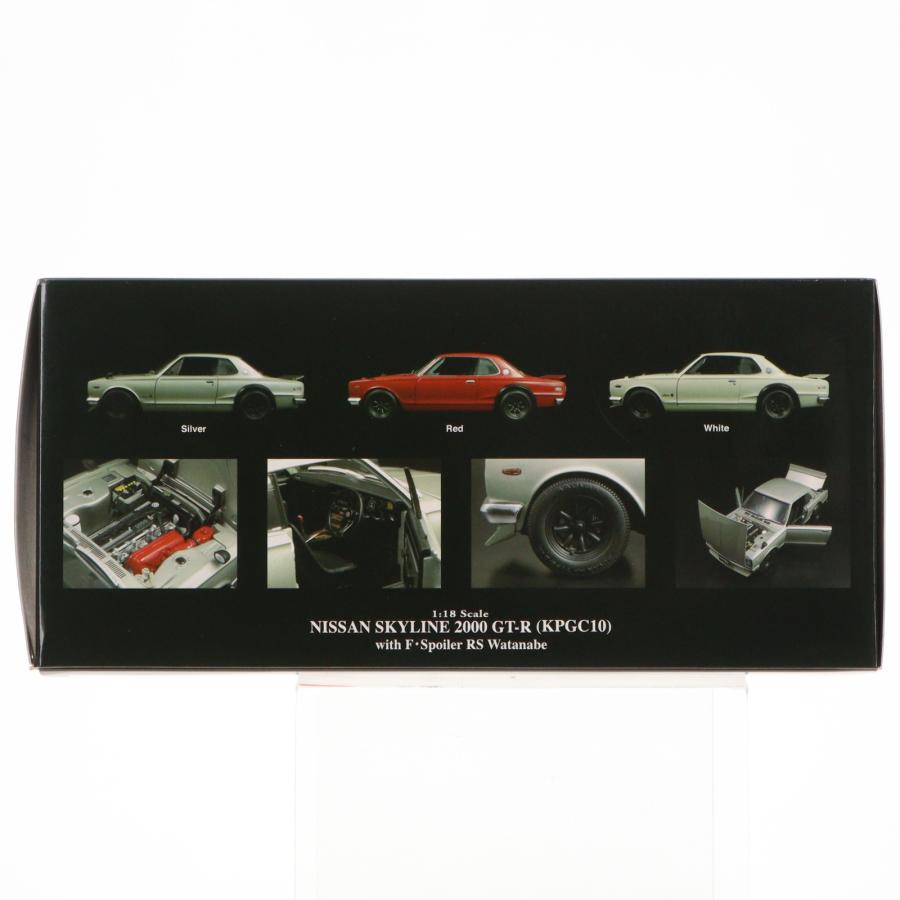 京商 『中古即納』{MDL} 1/18 NISSAN スカイライン 2000GT-R with F