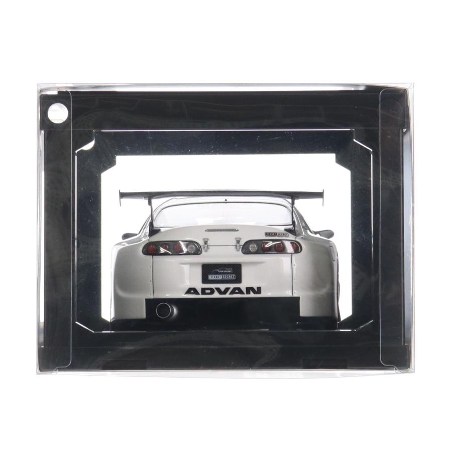 『中古即納』{MDL} 1/18 TOP SECRET GT300 Supra(A80)(スープラ) White 完成品 ミニカー(IG3744) ignition model(イグニッションモデル)(20251018)