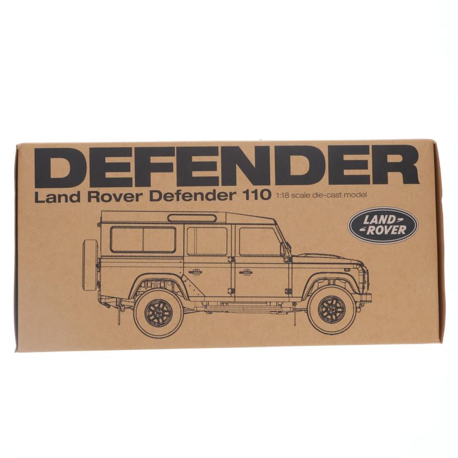 中古即納』{MDL} 1/18 ランドローバー ディフェンダー 110 RHD(レッド