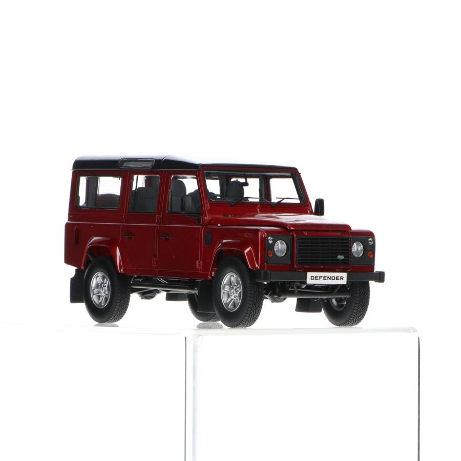 中古即納』{MDL} 1/18 ランドローバー ディフェンダー 110 RHD(レッド
