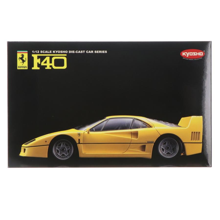 京商 『中古即納』{MDL} 1/12 Ferrari(フェラーリ) F40(イエロー) 完成