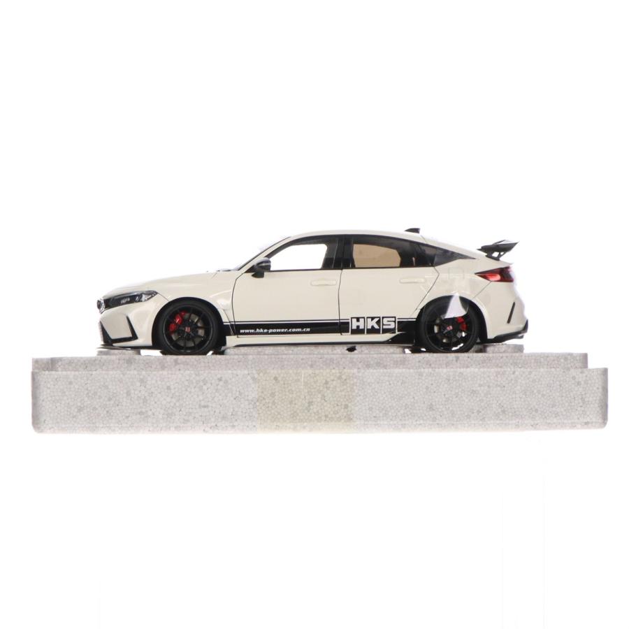 『中古即納』{MDL} 1/18 Honda Civic TYPE R (FL5) HKS Livery(チャンピオンシップホワイト) 完成品 ミニカー(M85317) MOTORHELIX(20260226)