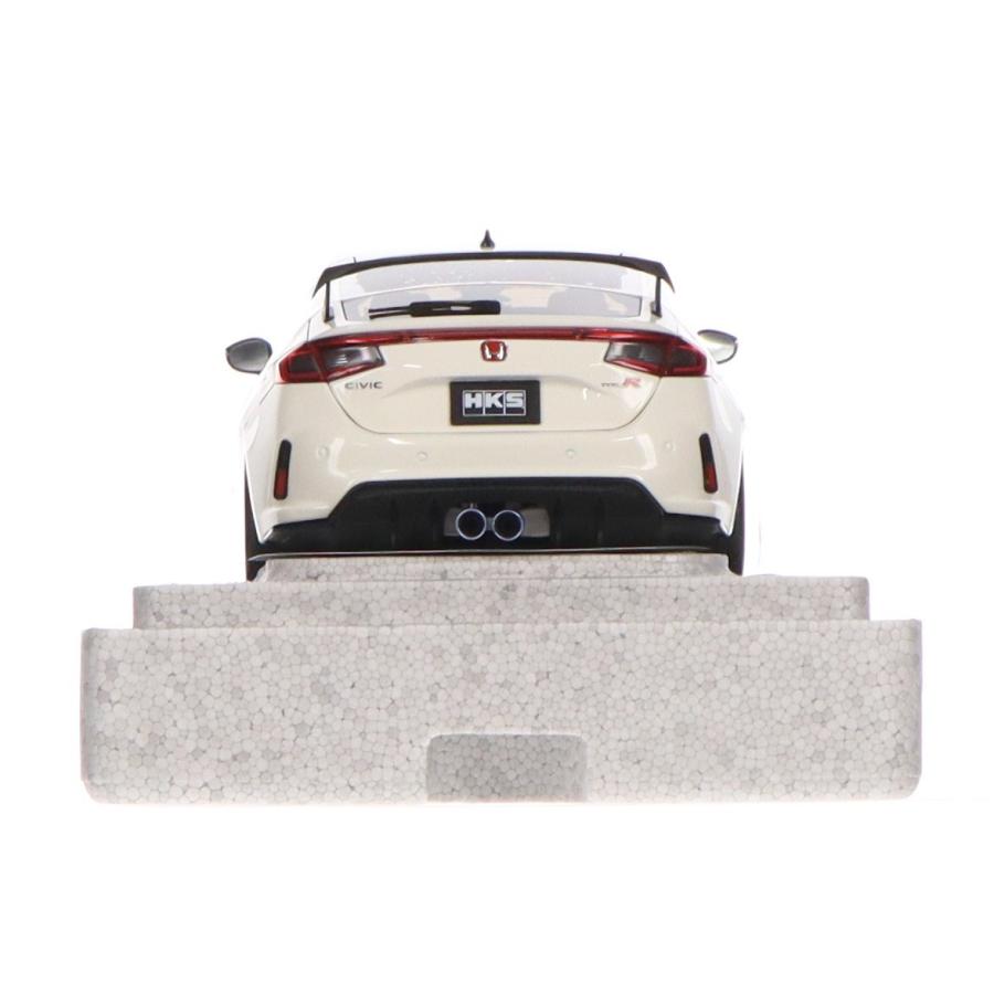 『中古即納』{MDL} 1/18 Honda Civic TYPE R (FL5) HKS Livery(チャンピオンシップホワイト) 完成品 ミニカー(M85317) MOTORHELIX(20260226)