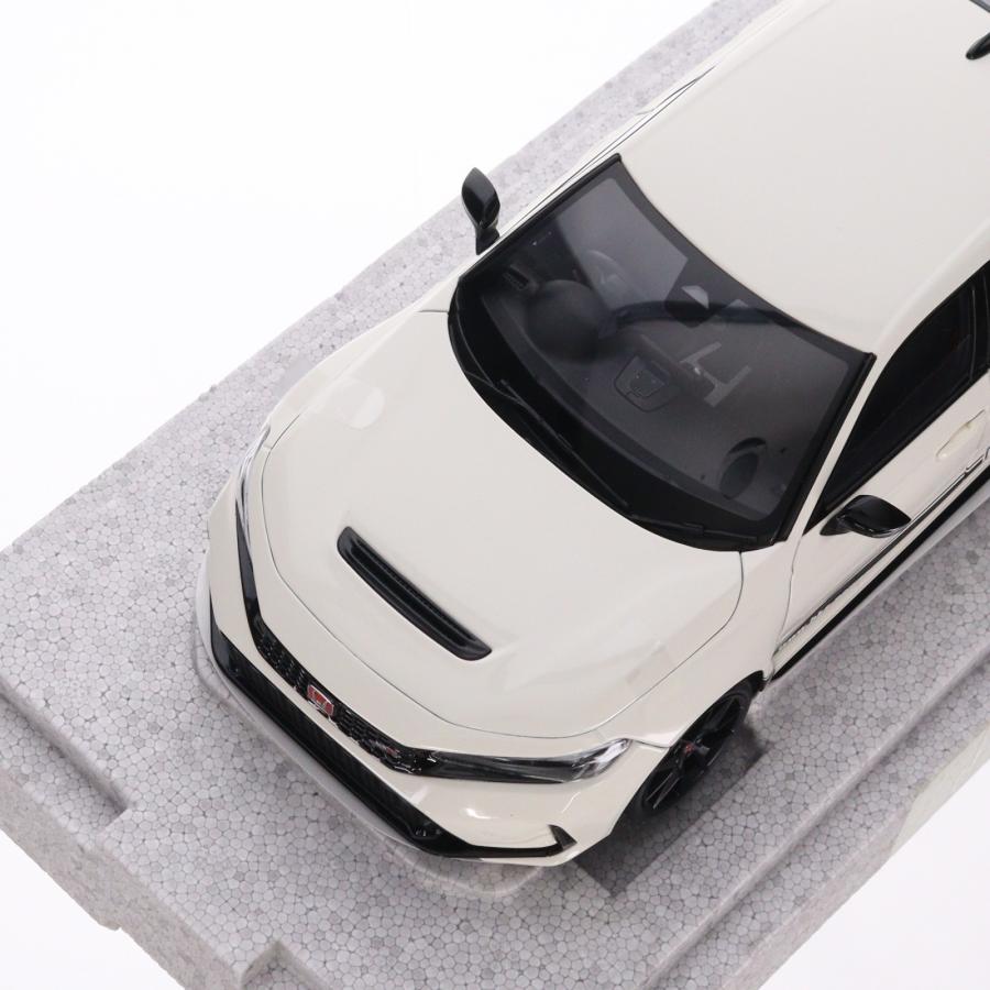 『中古即納』{MDL} 1/18 Honda Civic TYPE R (FL5) HKS Livery(チャンピオンシップホワイト) 完成品 ミニカー(M85317) MOTORHELIX(20260226)