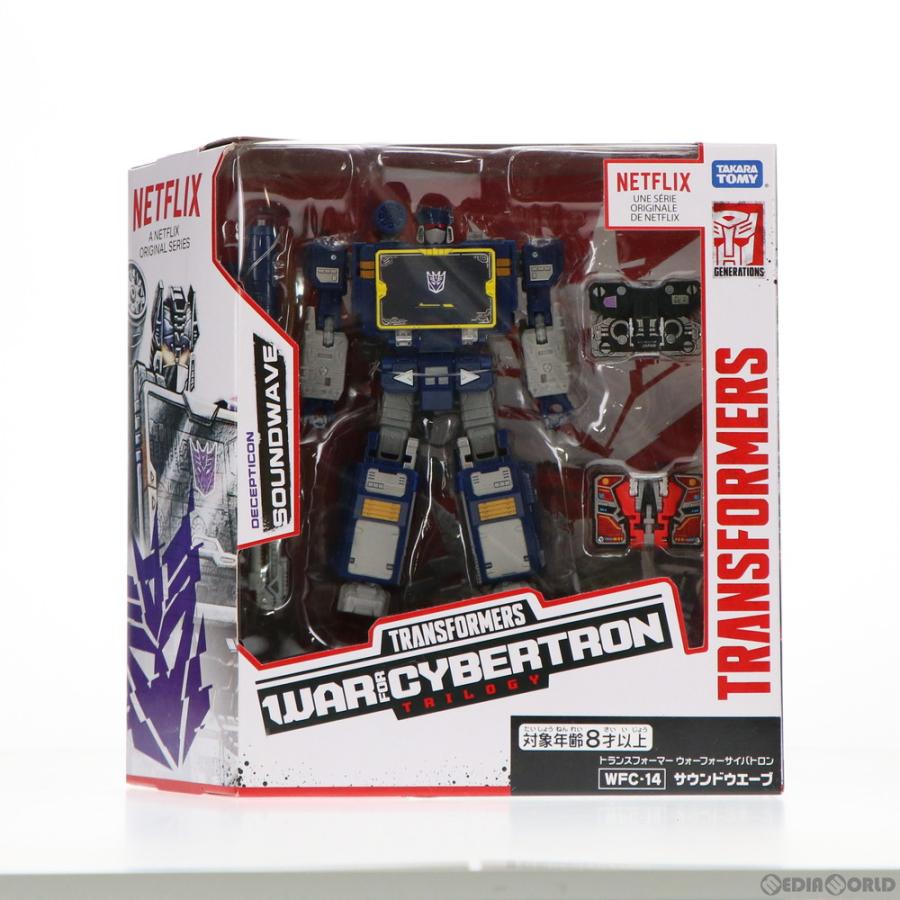 Netflix WfC-14 サウンドウェーブ トランスフォーマー 未開封 新品 タカラトミー（TAKARA TOMY） 『中古即納』{TOY} トランスフォーマー