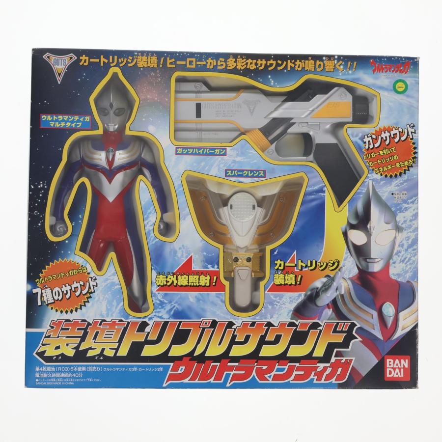 中古即納』{TOY} 装填トリプルサウンド ウルトラマンティガ 完成トイ