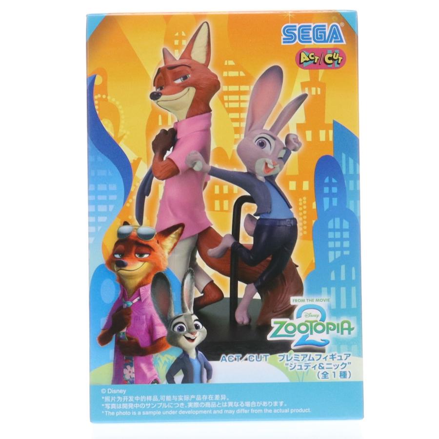 【新品未開封】ズートピア２ プレミアムフィギュア ジュディ&ニック セガ（SEGA） 『中古即納』{FIG} ジュディ&ニック ズートピア2 ACT/CUT