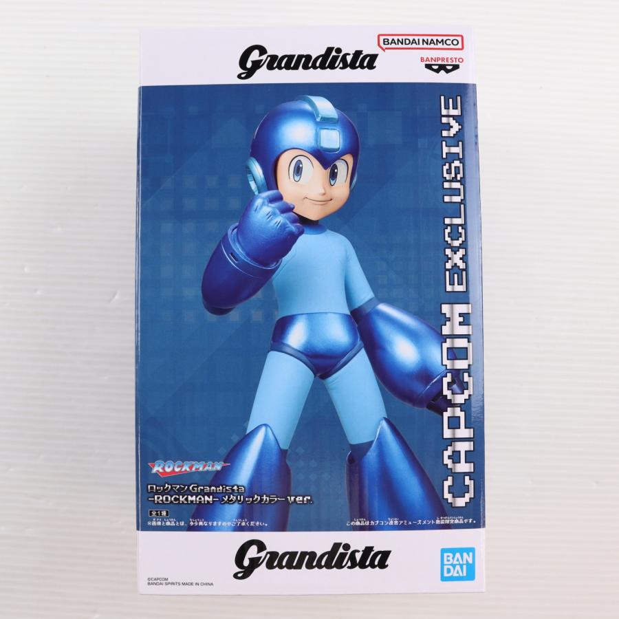 カプコン限定 ロックマン Grandista プライズフィギュア 中古即納』{FIG} カプコン限定 ロックマン Grandista-ROCKMAN