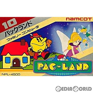中古即納』{表紙説明書なし}{FC} パックランド(PAC-LAND) ナムコ 