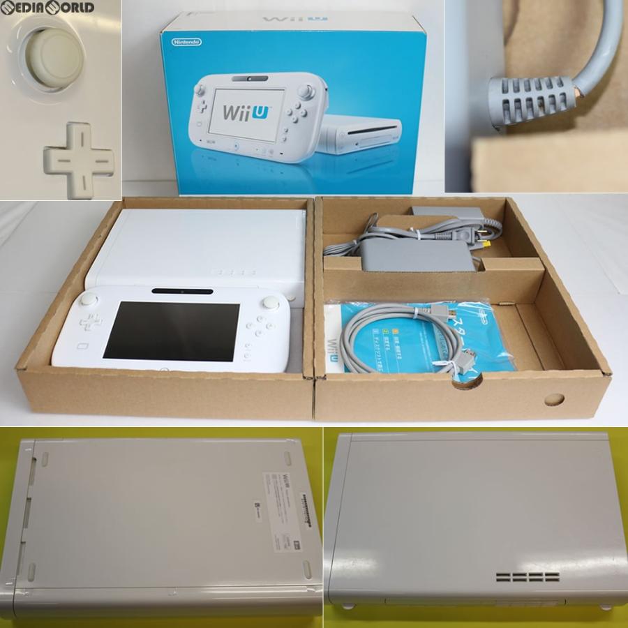中古即納 訳あり 本体 Wiiu Wii U ベーシックセット 白 Basic Set Shiro 本体メモリー8gb Wup S Waaa 1218 発売モデル