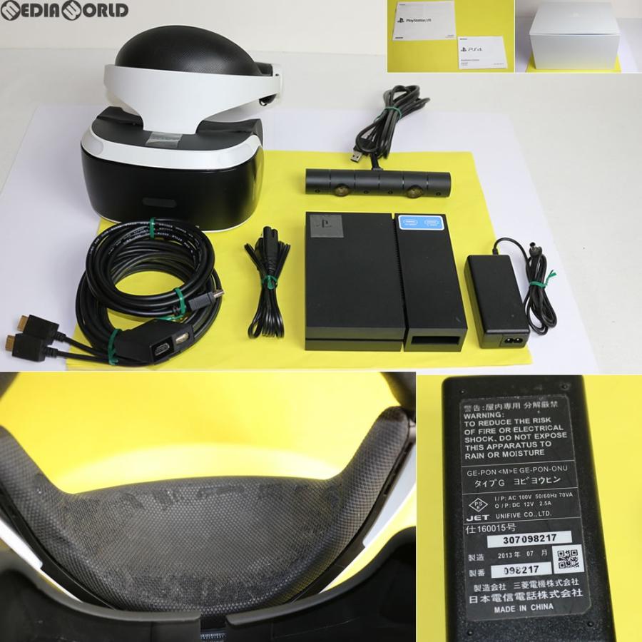 『中古即納』{ACC}{訳あり}{PS4}PlayStation VR PlayStation Camera同梱版(プレイステーションVR PSVR カメラ同梱版)SIE(CUHJ-16001)(20161013)