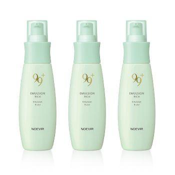 ノエビア 99プラス ミルクローション （リッチ） 3本セット  