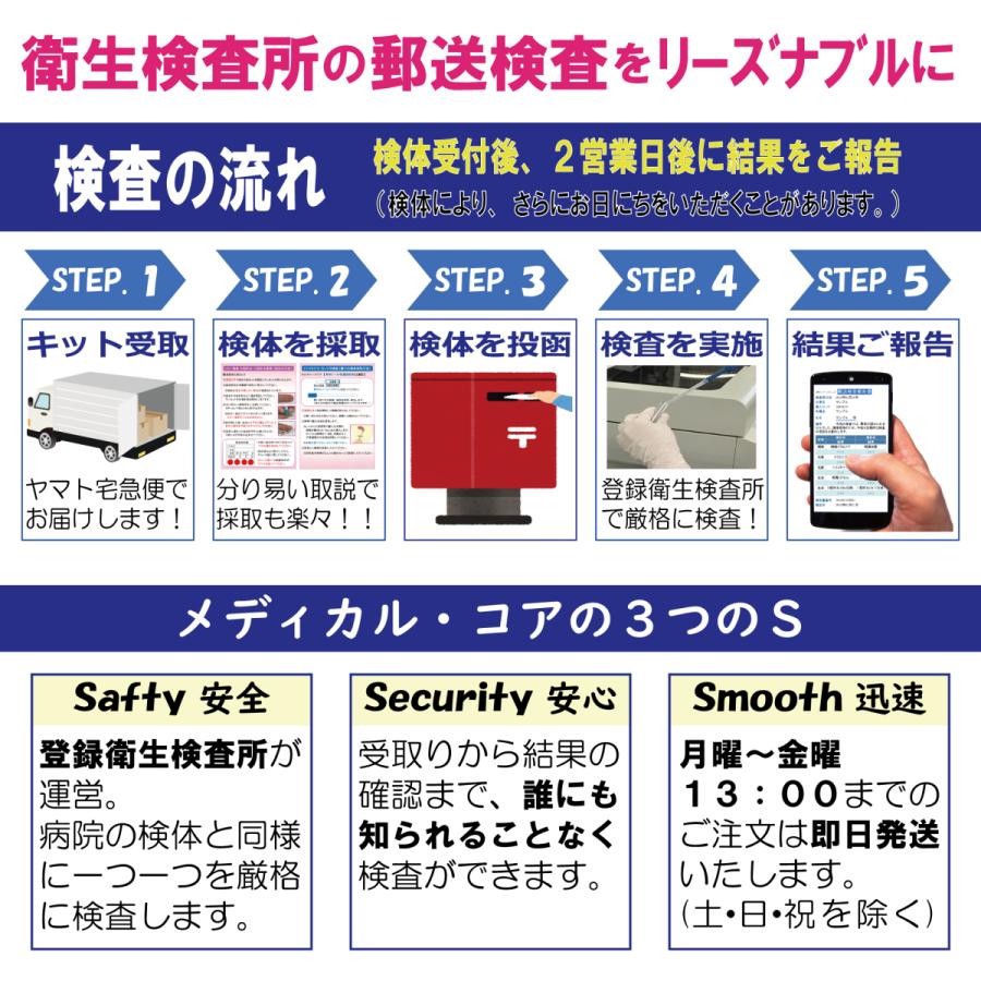 性病検査キット 男性用 ストア 10項目 性病 検査