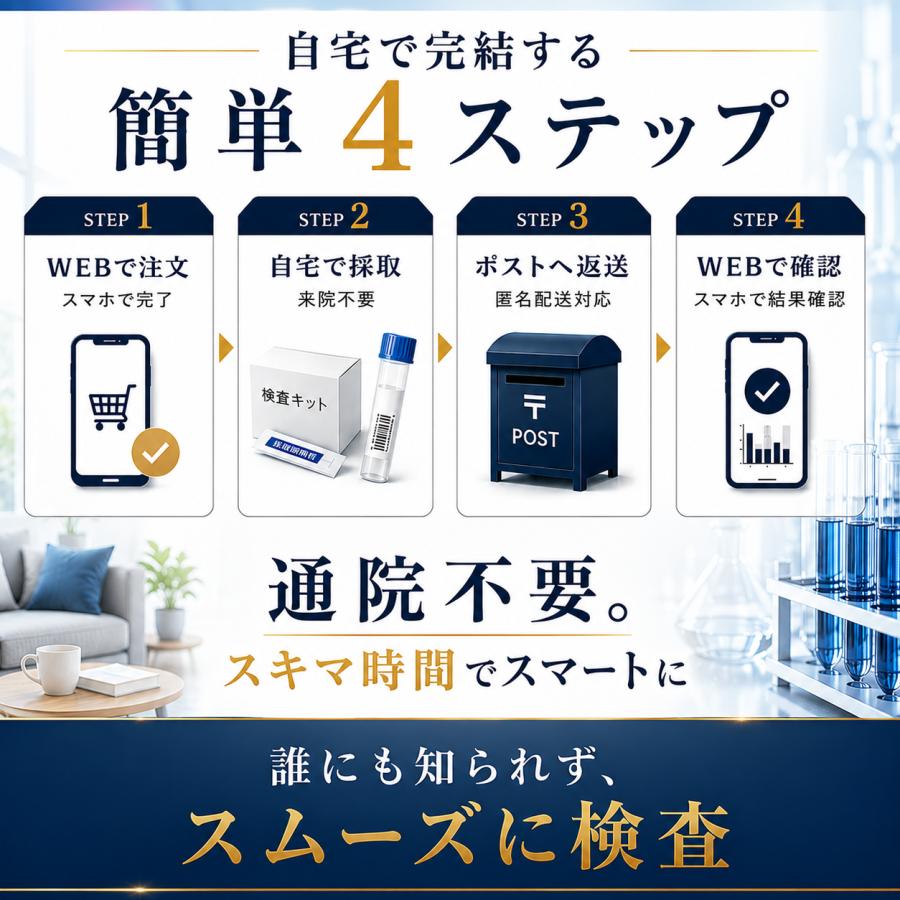 性病検査キット 男性用 8項目 性病 検査 : 株式会社メディカル・コア