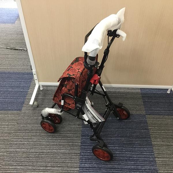 送料無料　島製作所　シルバーカー　モートプラス　ローズ柄　折りたたみ　高齢者 シルバーカー モートプラス ローズ柄 島製作所 : メディカルMYT