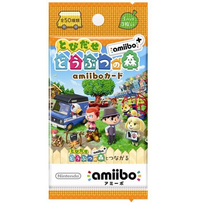 amiibo+カード とびだせどうぶつの森 amiiboプラスカード 1パック 