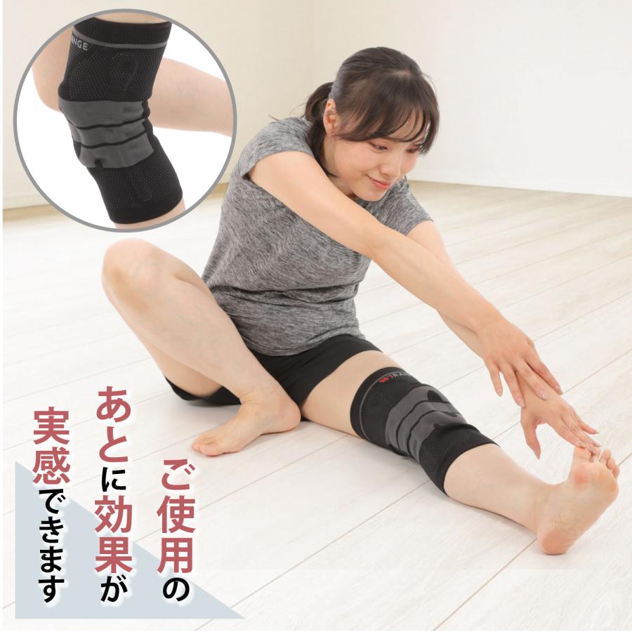 膝サポーター スポーツ W!range WKS01 ひざの保護と強力サポート 膝サポーター スポーツ W!range WKS01 ひざの保護と強力サポート