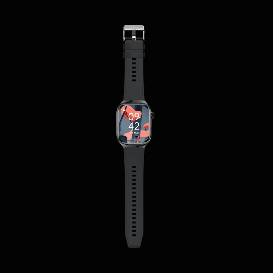 MedicTec AI Watch 2Pro 高精度 脈波測定 不整脈の検出 家族見守り機能  心臓の健康を監視 SpO2 運動自動識別機能 通話機能 転倒検知 IP67  iPhone Android対応の画像
