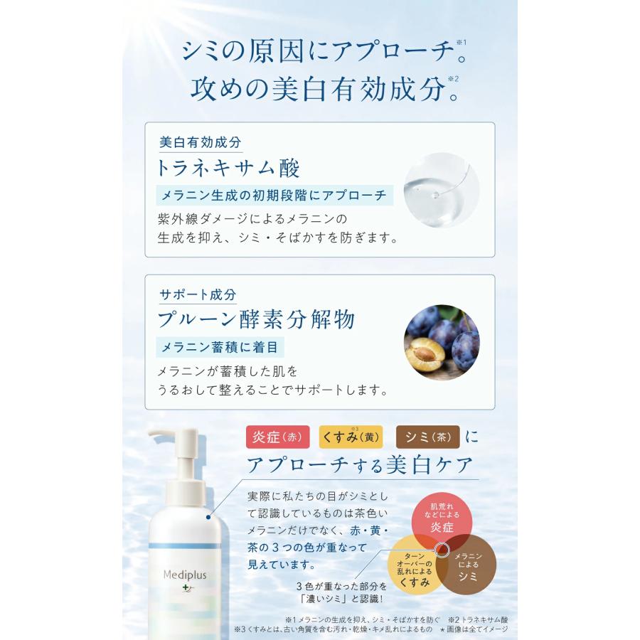 メディプラスゲル＊ホワイティクリアゲル＊〈クリーム〉〈ゲル状美容液〉医薬部外品 Mediplus（メディプラス） 【公式】メディプラス ホワイティクリアゲル