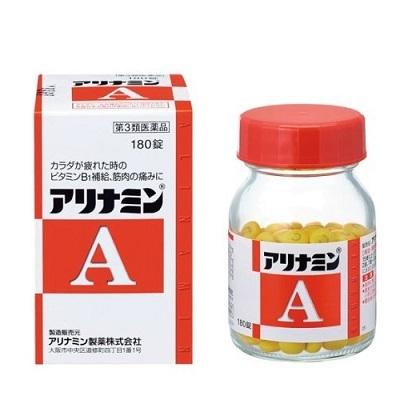 第3類医薬品 アリナミン製薬 アリナミンA 180錠｜medistock