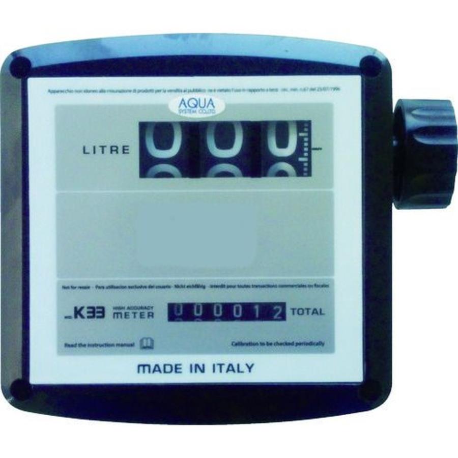 驚きの価格 アクアシステム 灯油・軽油用 大型流量計 （接続Ｇ１） 1台