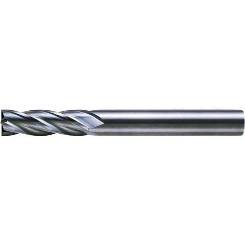三菱Ｋ ４枚刃超硬センタカットエンドミル（セミロング刃長）ノンコート１０．５ｍ 1本