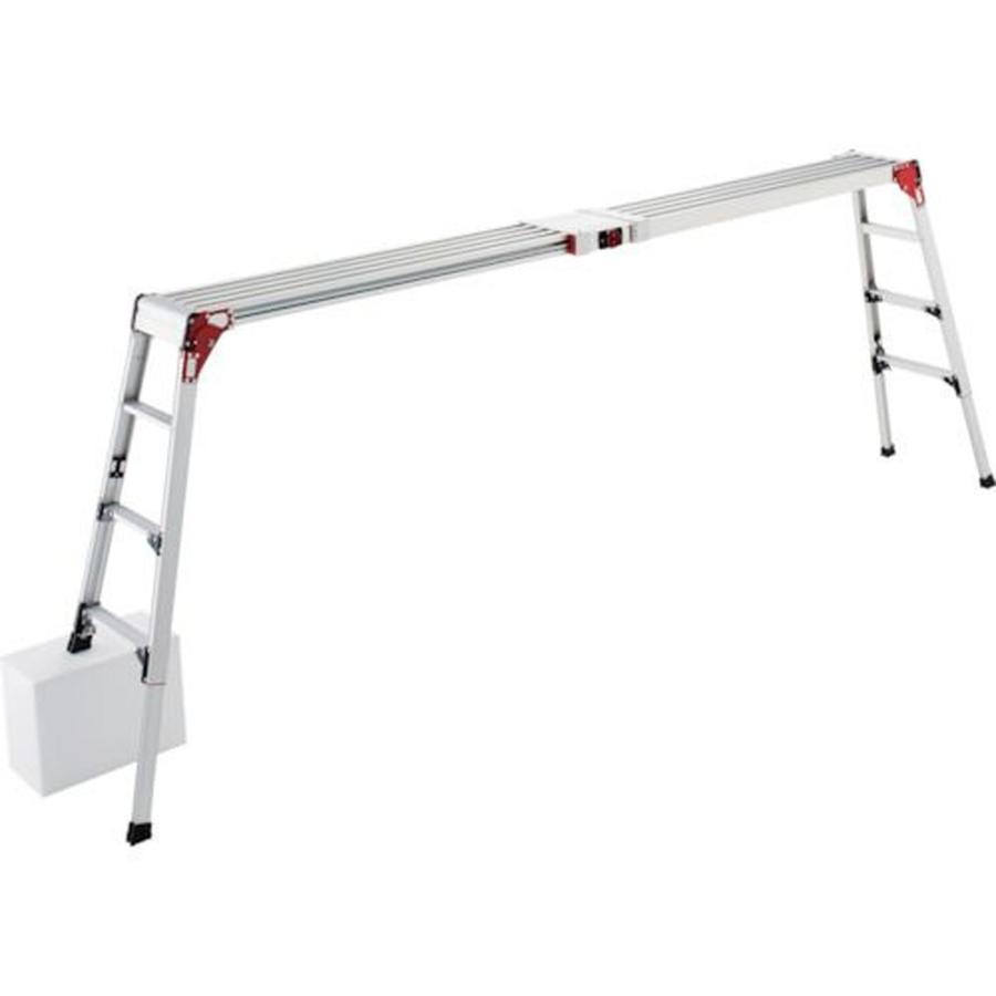 ハセガワ 天板・脚部伸縮式足場台 ＤＳＬ型 ４段 1台