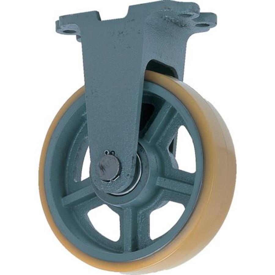 宅配 ヨドノ 鋳物重荷重用ウレタン車輪固定車付き 1個 ＵＨＢーｋ３００Ｘ９０ その他DIY、業務、産業用品