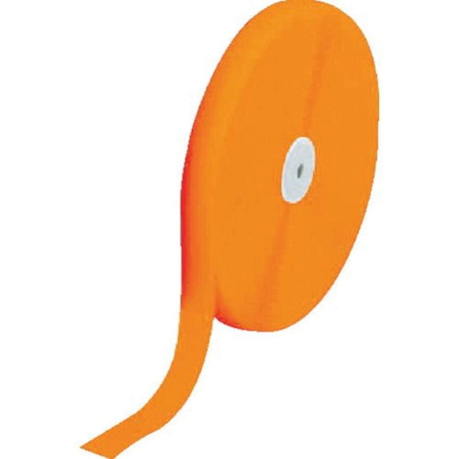 格安即決 ＴＲＵＳＣＯ マジックテープ 縫製用Ｂ側 ２５ｍｍ×２５ｍ 蛍光オレンジ 1巻 その他DIY、業務、産業用品