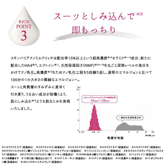 乳液 ナノエマルジョン 乾燥 保湿 Lov me Touch ラブミータッチ スキンバリアナノミルク リッチ 高濃度セラミド15% 50mL 上原恵理 医師 |  | 09