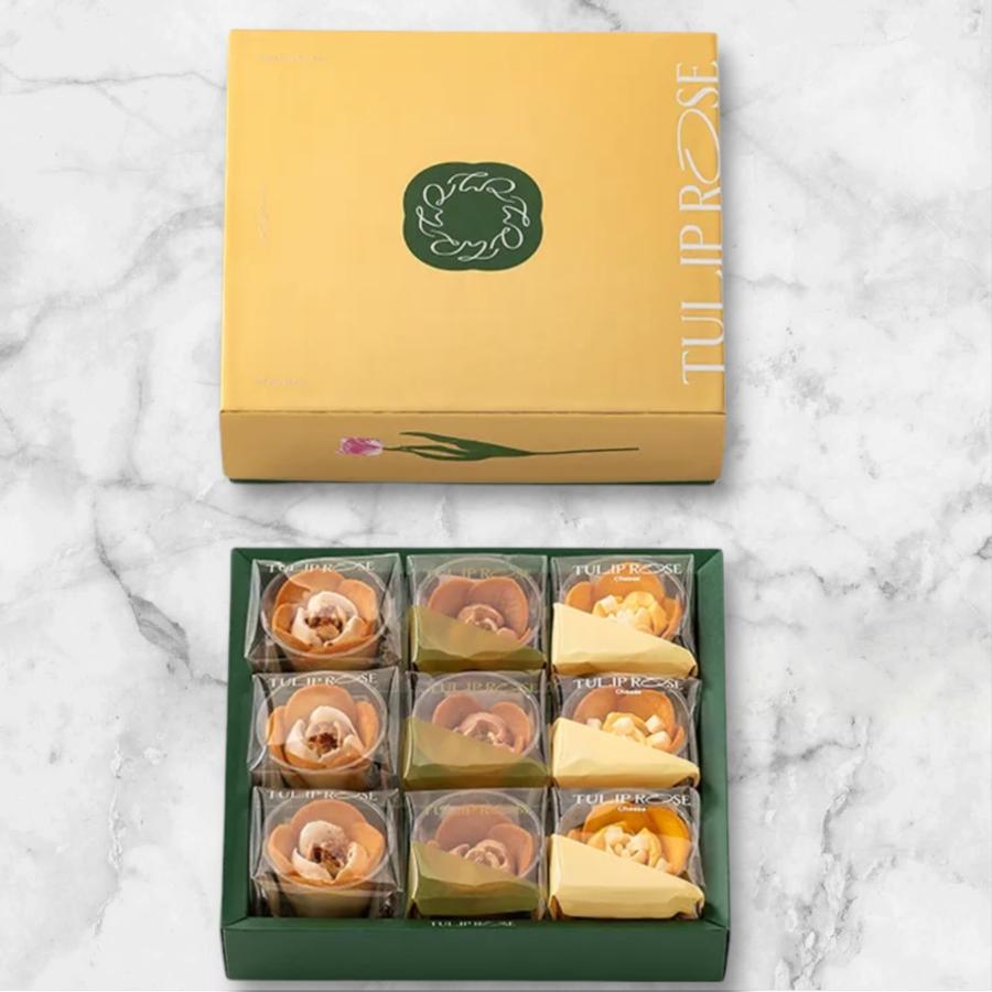 チューリップローズ （9個入り） ラングドシャ お菓子 グランスタ東京